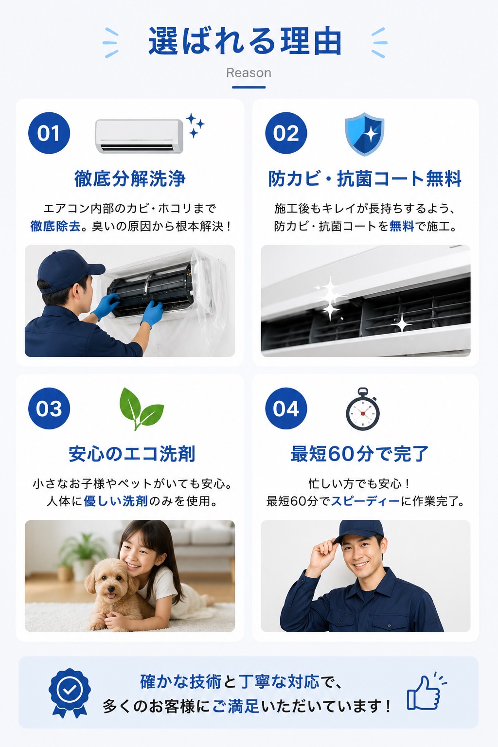 選ばれる理由