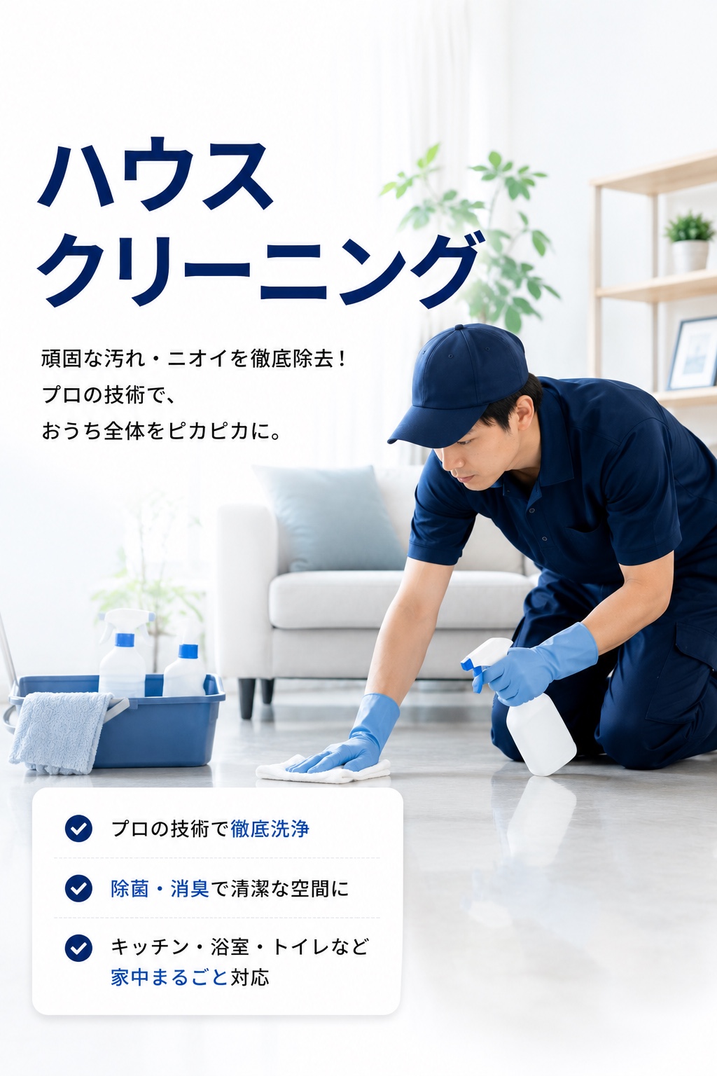 ハウスクリーニング